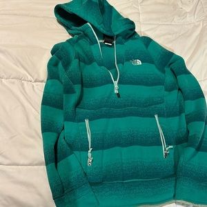 North Face Teal Hoodie Women’s